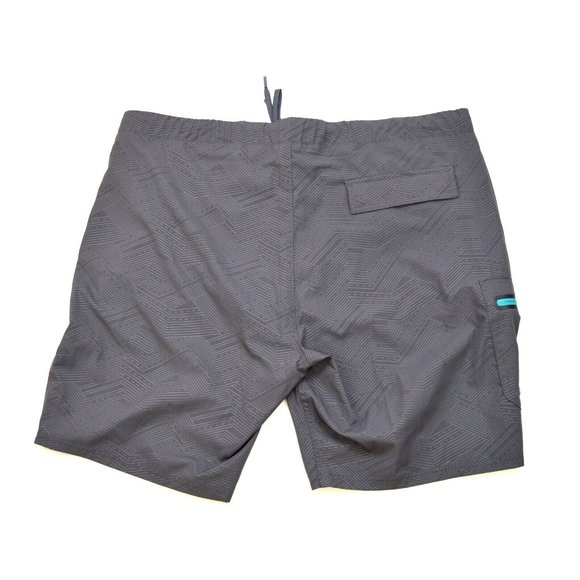 Zeroxposur Travel Shorts Men's Size Med Gray‎ Stretch Pockets Lightweight Lined - Picture 2 of 3